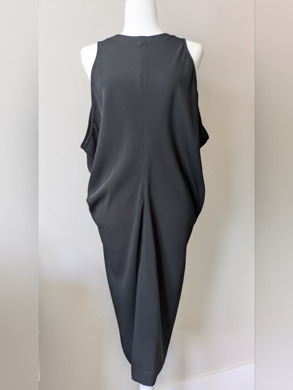 Black Halter Midi Dress - Classic Women's Dress